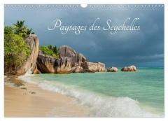 Paysages des Seychelles (Calendrier mural 2026 DIN A3 vertical), CALVENDO calendrier mensuel. Les cu - Thomas Muriel