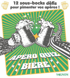 SOUS-BOCKS APERO QUIZ BIERE - VAGNON EDITIONS