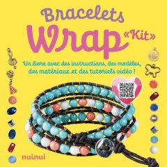 Kit bracelets Wrap. Avec 1 petit métier à tiser, 200 perles colorées et 1 cordon - Valsecchi Patrizia ; Breffort Cécile