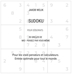 Sudoku pour débutants - 50 grilles de Mio - pensez par vous-même. Pour les vrais penseurs et calcula - Welik Jakob