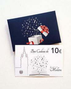 Bon Cadeau papier de 10 Euros