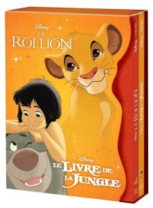 Coffret Disney Cinéma. Coffret en 2 volumes : Le Roi Lion %3B Le Livre de la Jungle - COLLECTIF