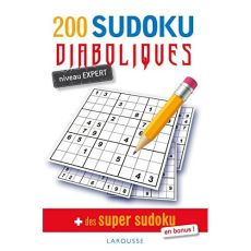 200 sudoku diaboliques. Niveau expert + des super sudoku - Jeuge-Maynart Isabelle - Stora Ghislaine