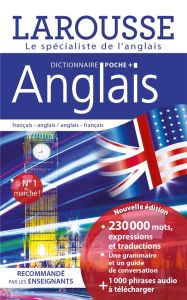 Dictionnaire Larousse poche plus français-anglais/ anglais-français - COLLECTIF
