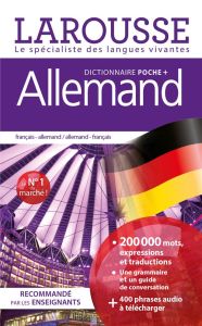 Dictionnaire Larousse poche plus français-allemand / allemand-français - COLLECTIF