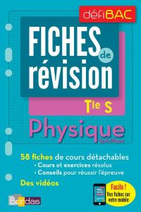 Physique spécifique Tle S. Fiches de révision, Edition 2017 - Lienhard Paul