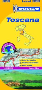TOSCANA 11358 CARTE ' LOCAL ' ( ITALIE ) MICHELIN - XXX