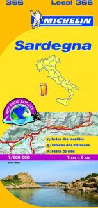SARDEGNA 11366 CARTE ' LOCAL ' ( ITALIE ) MICHELIN - XXX