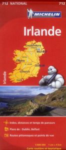 IRLANDE IERLAND 11712 CARTE ' NATIONAL ' MICHELIN - XXX