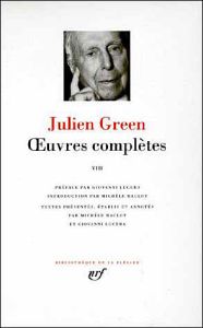Oeuvres complètes. Tome 8 - Green Julien