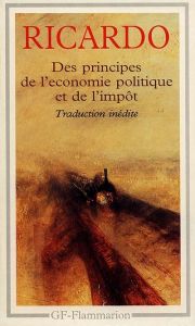 DES PRINCIPES DE L'ECONOMIE POLITIQUE ET DE L'IMPOT. Edition anglaise de 1821 - Ricardo David