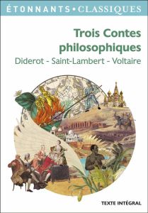 Trois contes philosophiques - Diderot Denis
