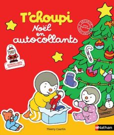 Noël en autocollants T'choupi - Courtin Thierry