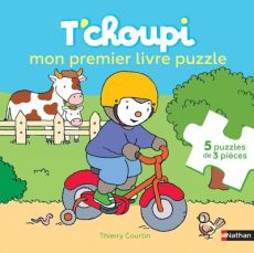 Mon premier livre puzzle T'choupi - Courtin Thierry