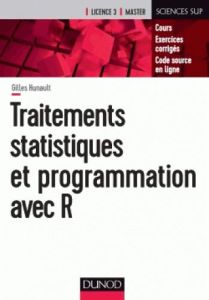 Traitements statistiques et programmation avec R - Hunault Gilles