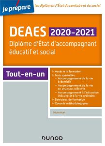 DEAES. Diplôme d'Etat d'accompagnant éducatif et social, Edition 2020-2021 - Huet Olivier