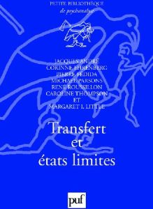 Transfert et états limites - André Jacques - Thompson Caroline