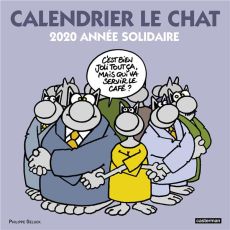 Calendrier Le chat. 2020 année solidaire, Edition 2020 - Geluck Philippe