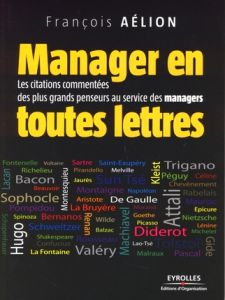 Manager en toutes lettres - Aélion François