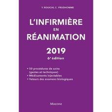 L'infirmière en réanimation. Edition 2019 - Rouichi Yazid - Prudhomme Christophe