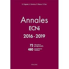 Annales ECNI 2016-2019 - Cognat Emmanuel - Carrere Josselin - Hauw Fabien -