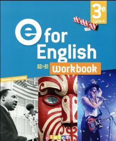 Anglais 3e workbook E for english - Herment Mélanie - Couturier Anne-Cécile - Dumas Ca