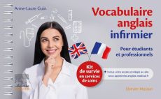 Vocabulaire anglais infirmier. Kit de survie en services de soins, 2e édition - Guin Anne-Laure