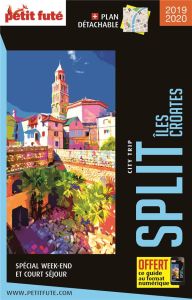 Split. Iles croates, Edition 2019-2020, avec 1 Plan détachable - AUZIAS/LABOURDETTE