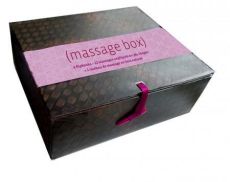 Massage box / 6 flipbooks pour 12 massages bien-être + 1 rouleau de massage en bois naturel - Curton Mikaël, Périer Aline