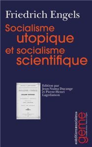 Socialisme utopique et socialisme scientifique - Engels Friedrich - Ducange Jean-Numa - Lagedamon P