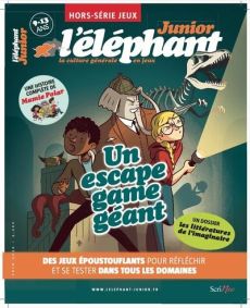 L'éléphant junior Hors-série jeux, octobre 2020 - Tisserond Stéphanie