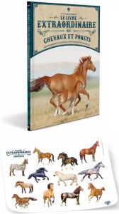 Le livre extraordinaire des chevaux et poneys. Avec des stickers - Walerczuk Val - Mendez Simon - Ferguson Diana - Ja