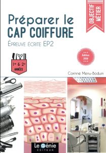 Préparer le CAP coiffure - Epreuve écrite EP2 - Menu Boduin Corinne