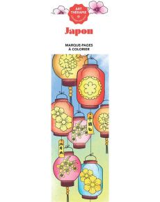 Japon. Marque-pages à colorier - Guérin Jean-Luc