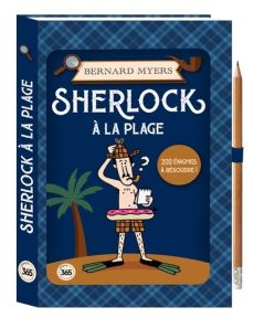 Sherlock à la plage - crayon offert - Myers Bernard - Meklemberg Océane