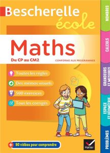 Bescherelle école Maths du CP au CM2 - Idiard Bénédicte - Jambivel Yann - Brascaglia Vinc