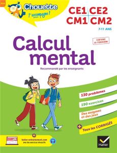 Calcul mental CE1, CE2, CM1, CM2 - Treffort Lydie - Charnay Roland - Laborie Karen -