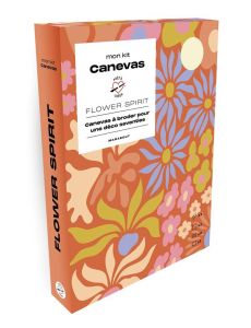 Mon kit canevas Flower spirit - COLLECTIF