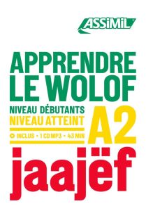 Apprendre le wolof. Niveau débutants A2, avec 1 CD audio MP3 - Diouf Jean-Léopold