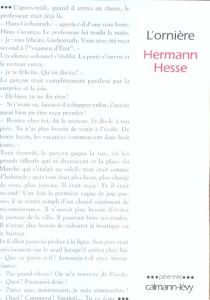 L'ornière - Hesse Hermann - Jumel Lily