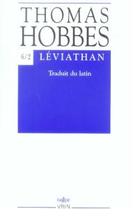 Léviathan / Tome 6/2 - Hobbes Thomas