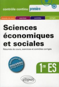 Sciences économiques et sociales 1e ES - Bruno Alain