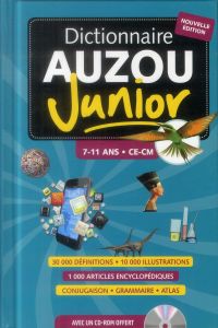Dictionnaire Auzou junior. 7-11 ans, avec 1 CD-ROM - COLLECTIF