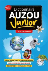 Dictionnaire Auzou junior. 7-11 ans CE-CM, Edition 2016, avec 1 CD-ROM - COLLECTIF