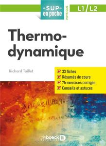 Thermodynamique - Taillet Richard