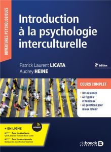 Introduction à la psychologie interculturelle - Heine Audrey - Licata Laurent - Berry John - Dasen