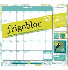 Frigobloc Mensuel Déco végétale. Edition 2024 - COLLECTIF
