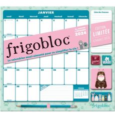 Frigobloc Mensuel Déco chats. Edition 2024 - COLLECTIF