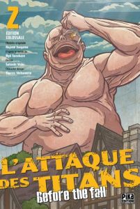 L'attaque des titans : Before the Fall - Edition colossale Tome 2 - Shiki Satoshi - Isayama Hajime - Suzukaze Ryô