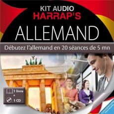 Harrap's kit audio allemand. Débutez l'allemand en 20 séances de 5 mn, avec 1 CD audio MP3 - COLLECTIF
